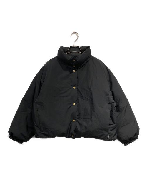 Traditional Weatherwear（トラディショナルウェザーウェア）Traditional Weatherwear (トラディショナルウェザーウェア) ヘイズリー撥水リバーシブルダウンジャケット ブラック サイズ:SIZE 34の古着・服飾アイテム