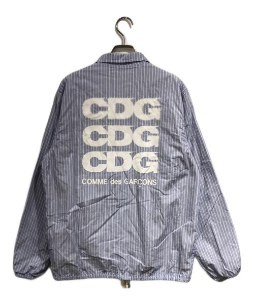 CDG（シーディージー）CDG (シーディージー) コーチジャケット ブルー サイズ:SIZE Sの古着・服飾アイテム