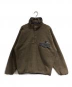Patagoniaパタゴニア）の古着「シンチラ・スナップT・プルオーバー」｜ブラウン