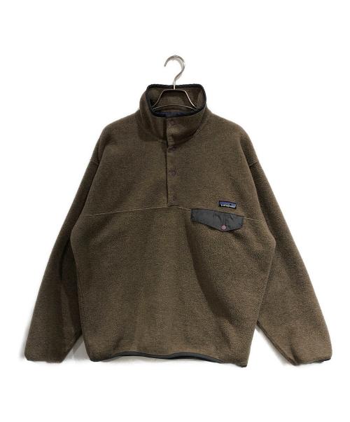 Patagonia（パタゴニア）Patagonia (パタゴニア) シンチラ・スナップT・プルオーバー ブラウン サイズ:SIZE Mの古着・服飾アイテム