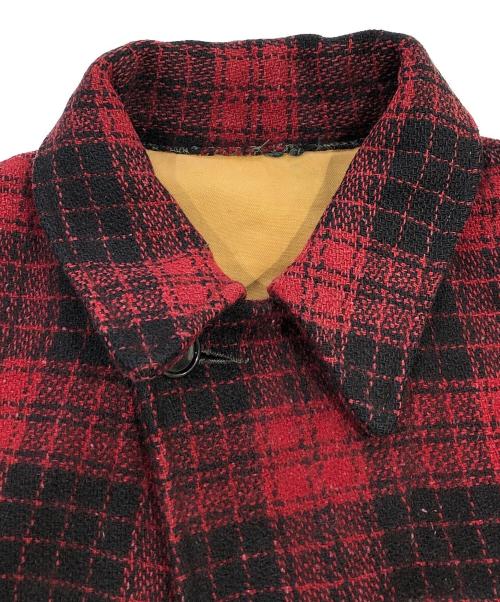 North country（ノースカントリー）north country (ノースカントリー) ヴィンテージウールジャケット レッド サイズ:SIZE 不明の古着・服飾アイテム