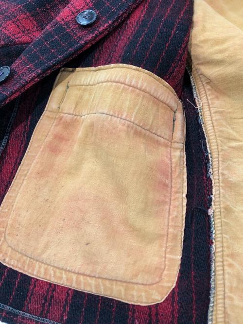 North country（ノースカントリー）north country (ノースカントリー) ヴィンテージウールジャケット レッド サイズ:SIZE 不明の古着・服飾アイテム