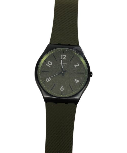 SWATCH（スウォッチ）SWATCH (スウォッチ) HINT OF PINE グリーンの古着・服飾アイテム