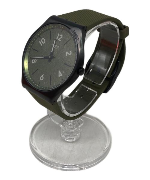 SWATCH（スウォッチ）SWATCH (スウォッチ) HINT OF PINE グリーンの古着・服飾アイテム
