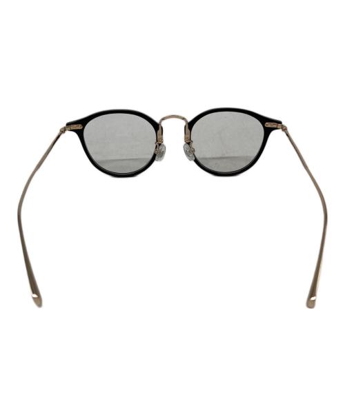 UNITED ARROWS（ユナイテッドアローズ）UNITED ARROWS (ユナイテッドアローズ) 金子眼鏡 (カネコガンキョウ) 別注 Logan サングラス ブラック×ゴールドの古着・服飾アイテム