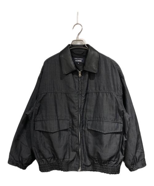 COMME des GARCONS HOMME（コムデギャルソン オム）COMME des GARCONS HOMME (コムデギャルソン オム) ウールラミーギャバジンジャケット グレー サイズ:SIZE XSの古着・服飾アイテム