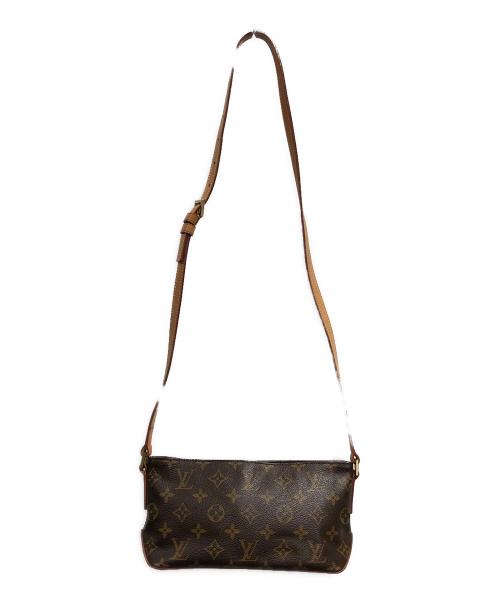 LOUIS VUITTON（ルイ ヴィトン）LOUIS VUITTON (ルイ ヴィトン) ショルダーポーチ ブラウンの古着・服飾アイテム