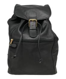 COACH（コーチ）の古着「フェイクレザーリュック」｜ブラック