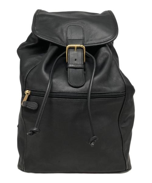 COACH（コーチ）COACH (コーチ) フェイクレザーリュック ブラックの古着・服飾アイテム