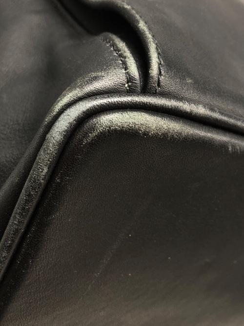 COACH（コーチ）COACH (コーチ) フェイクレザーリュック ブラックの古着・服飾アイテム
