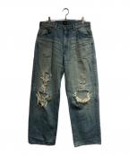 LEE×BEAMSリー×ビームス）の古着「101 Clush Denim Pants Light Used」｜インディゴ