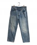 LEVI'S×BEAMSリーバイス×ビームス）の古着「セルビッチデニムパンツ」｜インディゴ