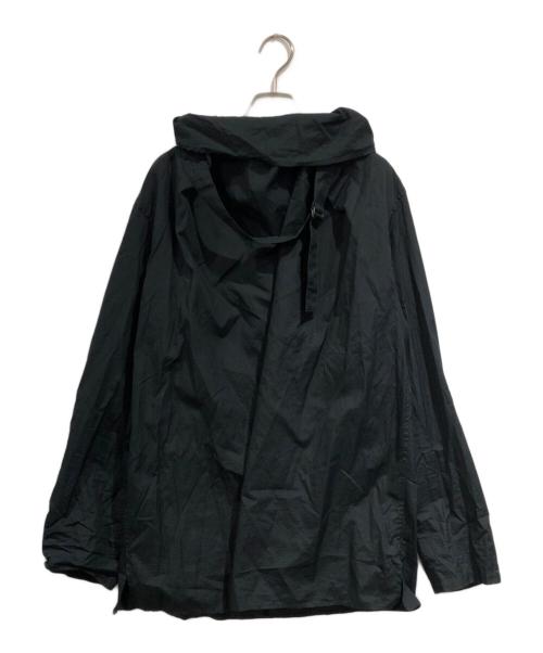 Yohji Yamamoto pour homme（ヨウジヤマモト プールオム）Yohji Yamamoto pour homme (ヨウジヤマモト プールオム) ネックベルトプルオーバー ブラック サイズ:SIZE 3の古着・服飾アイテム
