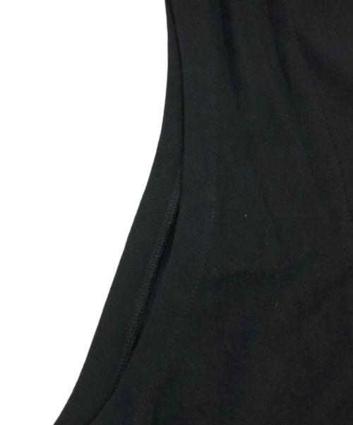 Yohji Yamamoto pour homme（ヨウジヤマモト プールオム）Yohji Yamamoto pour homme (ヨウジヤマモト プールオム) ジップアップフーディベスト ブラック サイズ:SIZE 3の古着・服飾アイテム