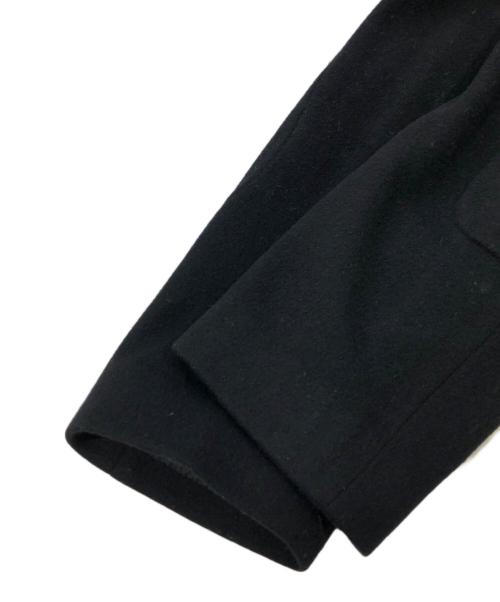 JIL SANDER（ジルサンダー）JIL SANDER (ジルサンダー) メルトンコート ブラック サイズ:SIZE 48の古着・服飾アイテム