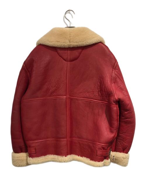 AVIREX Belle（アヴィレックス ベル）AVIREX Belle (アヴィレックス ベル) ムートンジャケット レッド サイズ:SIZE Mの古着・服飾アイテム