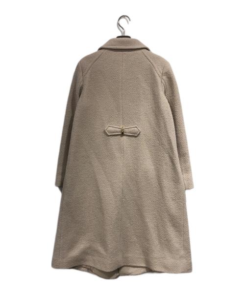 STRAWBERRY FIELDS（ストロベリーフィールズ）STRAWBERRY FIELDS (ストロベリーフィールズ) ダブル釦ロングコート ベージュ サイズ:-の古着・服飾アイテム