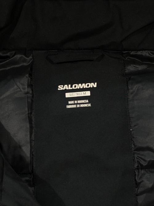 SALOMON（サロモン）SALOMON (サロモン) フーデットダウンジャケット ダークネイビー サイズ:SIZE Mの古着・服飾アイテム