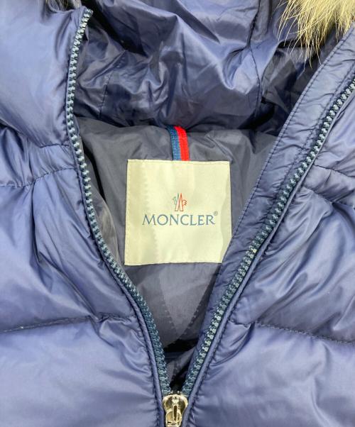 MONCLER（モンクレール）MONCLER (モンクレール) DORIST ダウンコート ネイビー サイズ:SIZE 14の古着・服飾アイテム
