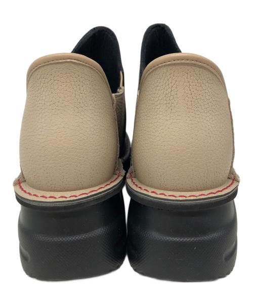 estacion（エスタシオン）ESTACION (エスタシオン) アヒルモチーフレザースリッポン ブラック サイズ:SIZE 24cmの古着・服飾アイテム