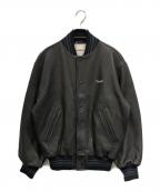 VOWELSバウルズ）の古着「VERSITY JACKET」｜ブラック