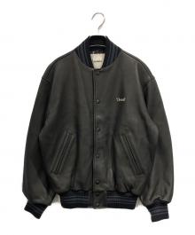 VOWELS（バウルズ）の古着「VERSITY JACKET」｜ブラック
