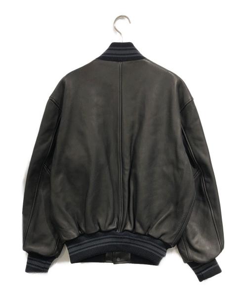 VOWELS（バウルズ）vowels (バウルズ) VERSITY JACKET ブラック サイズ:SIZE 1の古着・服飾アイテム