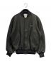 vowels（バウルズ）の古着「VERSITY JACKET」｜ブラック