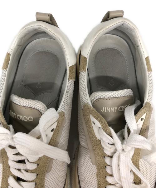 JIMMY CHOO（ジミーチュウ）JIMMY CHOO (ジミーチュウ) レイン/チャンキースニーカー ベージュ サイズ:SIZE 41の古着・服飾アイテム