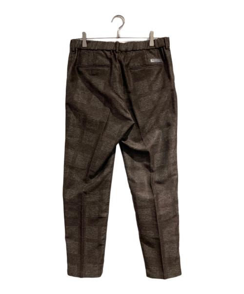 BLACK LABEL CRESTBRIDGE（ブラックレーベル クレストブリッジ）BLACK LABEL CRESTBRIDGE (ブラックレーベル クレストブリッジ) シャドークレストブリッジチェックカラミJKTセットアップ ブラウン サイズ:SIZE 3L　パンツLLの古着・服飾アイテム