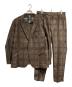 BLACK LABEL CRESTBRIDGE（ブラックレーベル クレストブリッジ）の古着「シャドークレストブリッジチェックカラミJKTセットアップ」｜ブラウン