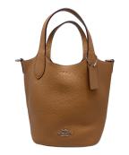 COACHコーチ）の古着「ハンナ バケット バッグ」｜ブラウン