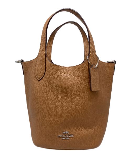 COACH（コーチ）COACH (コーチ) ハンナ バケット バッグ ブラウンの古着・服飾アイテム