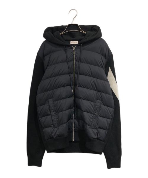 MONCLER（モンクレール）MONCLER (モンクレール) CARDIGAN TRICOT ブラック サイズ:SIZE XLの古着・服飾アイテム