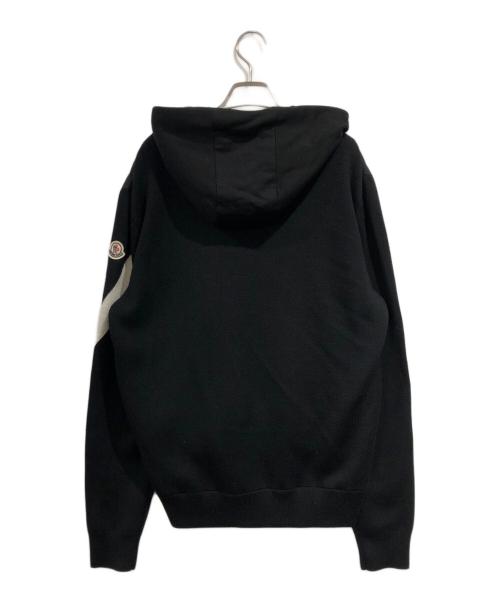 MONCLER（モンクレール）MONCLER (モンクレール) CARDIGAN TRICOT ブラック サイズ:SIZE XLの古着・服飾アイテム