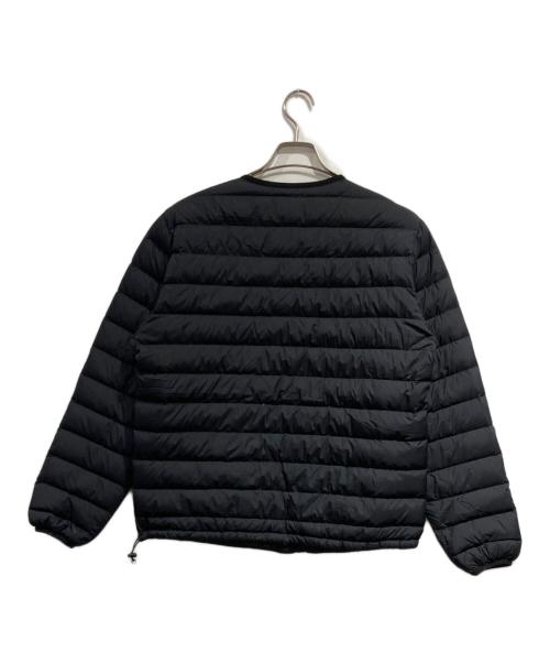 DANTON（ダントン）DANTON (ダントン) クルーネック インナーダウンジャケット ブラック サイズ:SIZE Lの古着・服飾アイテム