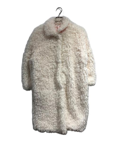 Bibiy.（ビビィ）Bibiy. (ビビィ) ファーコート アイボリー サイズ:SIZE Freeの古着・服飾アイテム