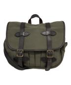FILSONフィルソン）の古着「MEDIUM FIELD BAG」｜オリーブ