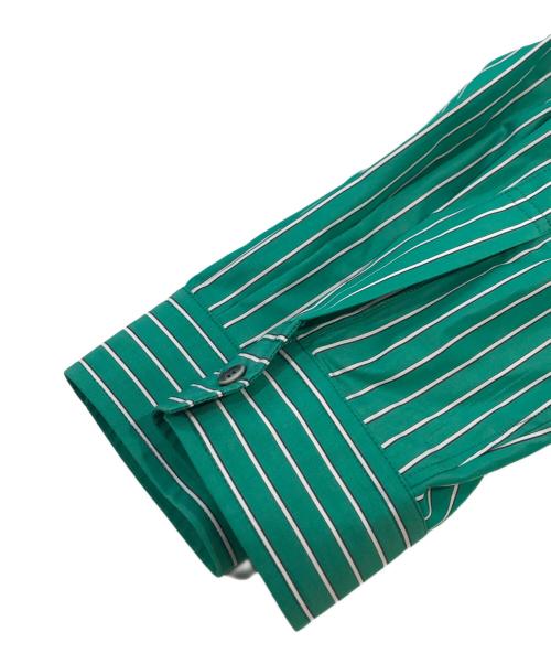 TOGA ARCHIVES（トーガアーカイブス）TOGA ARCHIVES (トーガアーカイブス) Lapel shirt / ラペルシャツ グリーン サイズ:SIZE 40の古着・服飾アイテム