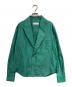 TOGA ARCHIVES（トーガアーカイブス）の古着「Lapel shirt / ラペルシャツ」｜グリーン