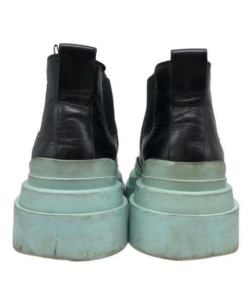 BOTTEGA VENETA（ボッテガベネタ）BOTTEGA VENETA (ボッテガベネタ) タイヤブーツ ブラック サイズ:SIZE 42の古着・服飾アイテム