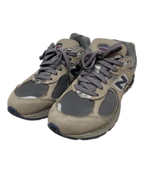 NEW BALANCE（ニューバランス）NEW BALANCE (ニューバランス) 2002R ローカットスニーカー グレー×カーキ サイズ:SIZE 26.5cmの古着・服飾アイテム