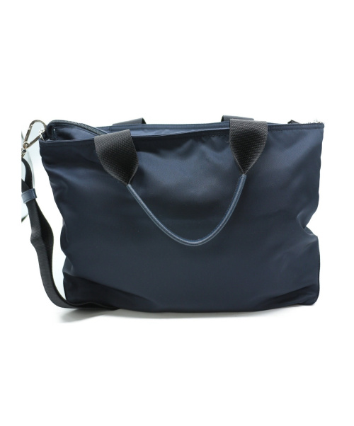 PRADA（プラダ）PRADA (プラダ) 2WAYショルダーバッグ ネイビー 1BG867の古着・服飾アイテム