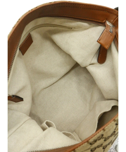 GUCCI（グッチ）GUCCI (グッチ) GGショルダーバッグ ベージュ 337598 520981の古着・服飾アイテム