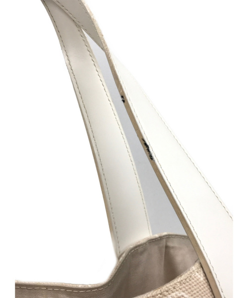 LOUIS VUITTON（ルイ ヴィトン）LOUIS VUITTON (ルイ ヴィトン) ハンドバッグ ベージュ ビーチライン M95982 MB1019の古着・服飾アイテム