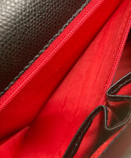 CELINE（セリーヌ）CELINE (セリーヌ) ロゴプレートターンロックハンドバッグ ブラックの古着・服飾アイテム