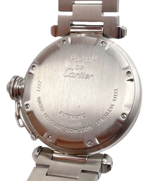 Cartier（カルティエ）Cartier (カルティエ) パシャ C メリディアン シルバー文字盤 サイズ:35.0ｍｍの古着・服飾アイテム