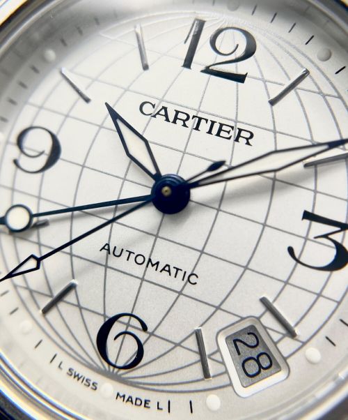 Cartier（カルティエ）Cartier (カルティエ) パシャ C メリディアン シルバー文字盤 サイズ:35.0ｍｍの古着・服飾アイテム