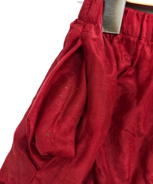 SUZUKI TAKAYUKI（スズキタカユキ）SUZUKI TAKAYUKI (スズキタカユキ) tiered skirt レッド サイズ:不明の古着・服飾アイテム