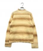 Acne studiosアクネ ストゥディオス）の古着「Kesme Soft Stripe Knit」｜イエロー